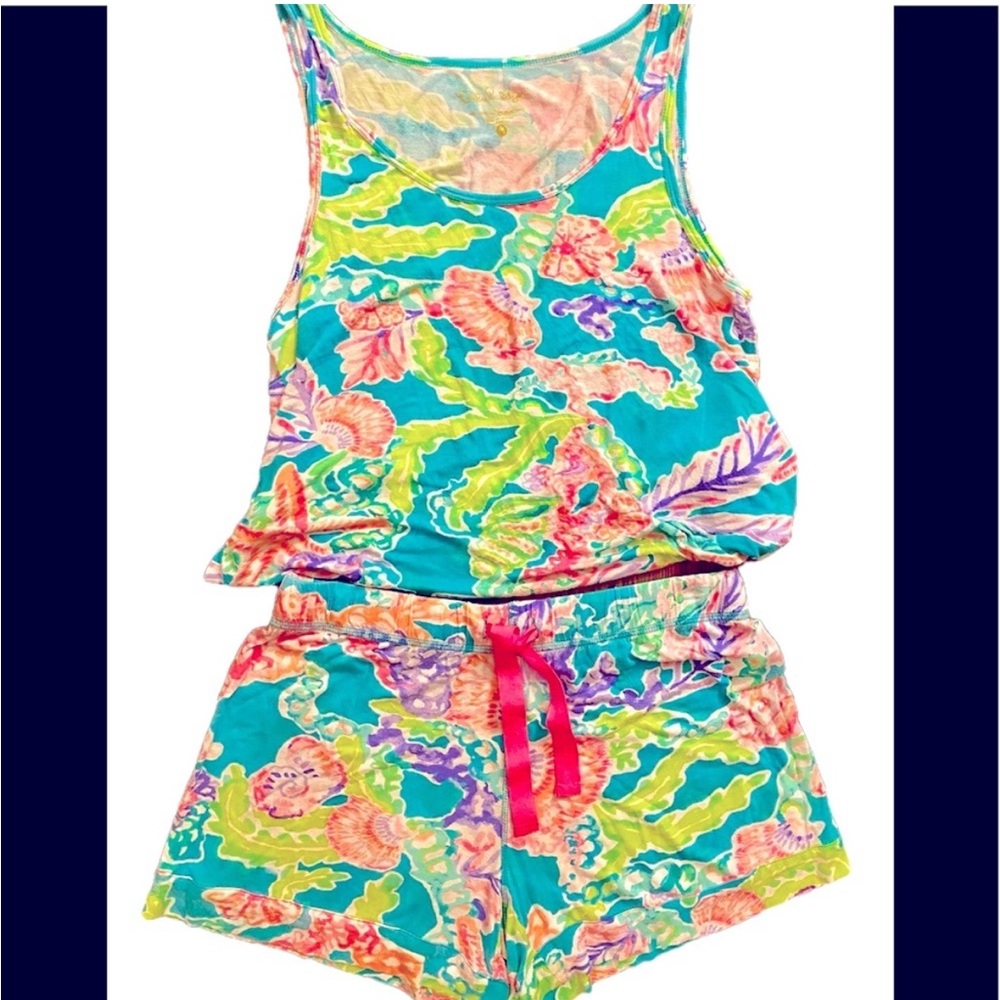 Lilly Pulitzer Colorful Pajama Set